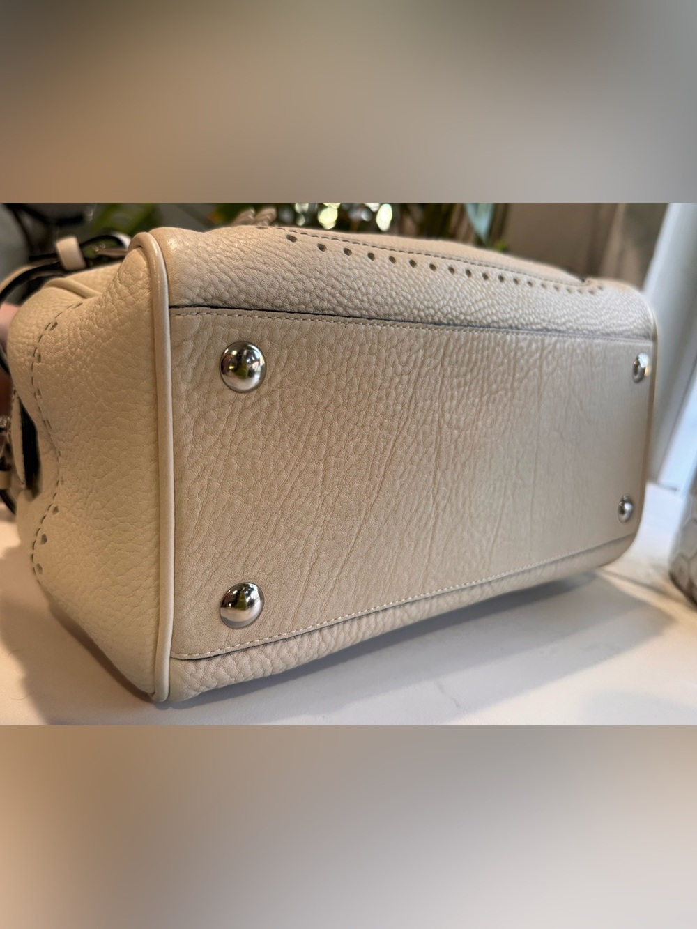 Coach Vintage Leather Satchel Purse 👜#5031 - Picture 6 of 8